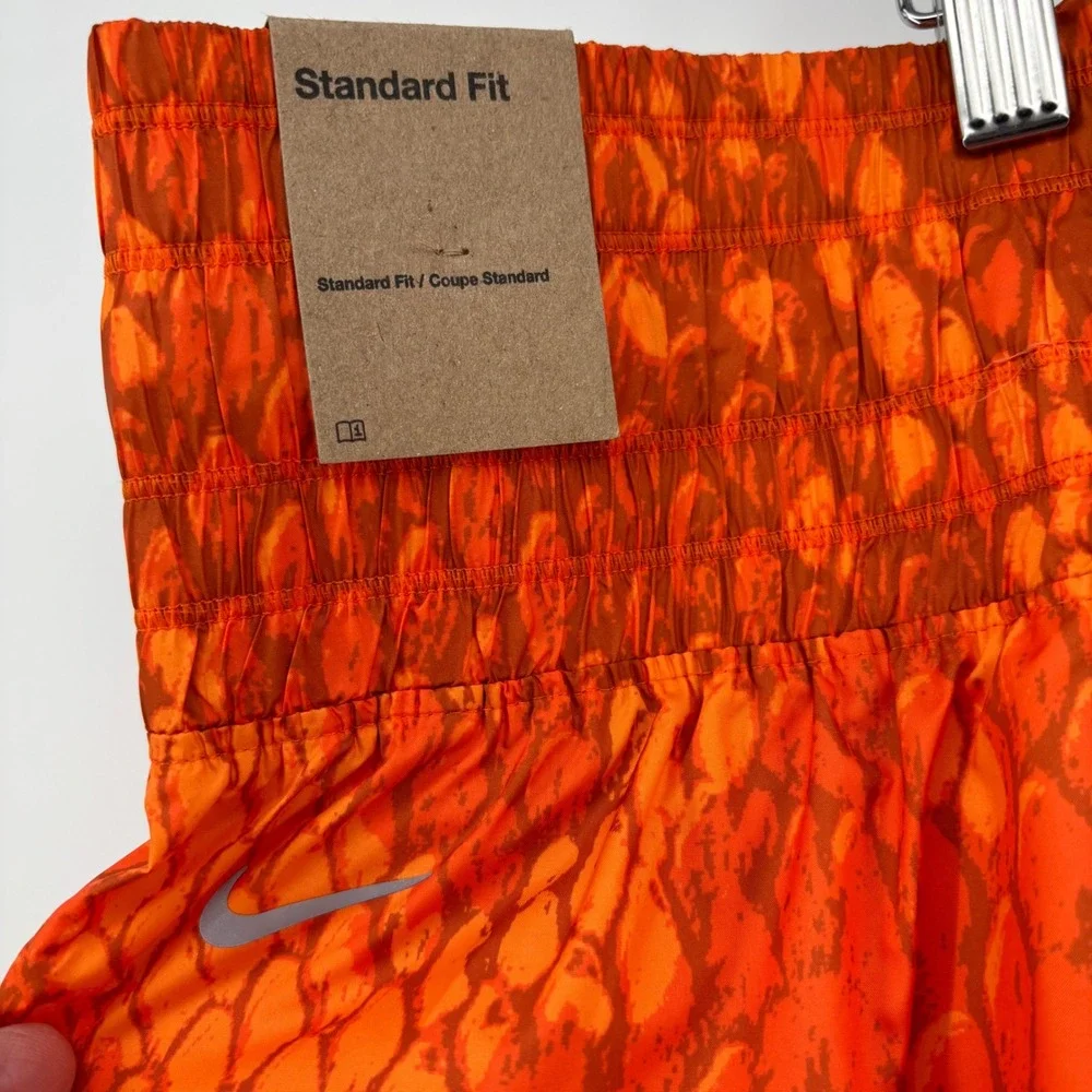 Nike Kobe Bryant Basketball Skort Women 3XL Orange Mamba Snakeskin Sporty Chic